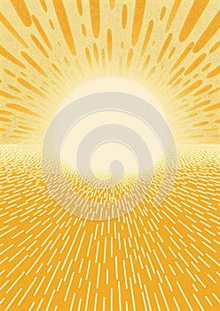 Wallpaper design sun bright sunlight glowing burst abstract light background yellow illustration summer