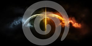 A wallpaper with a light diffraction rayleigh