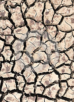 Patterns and textures cracked soil,Drought of the ground,Ideal for editing the map of the globe