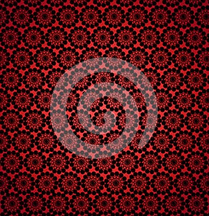 wallpapers with round abstract red patterns. Luxurious laces