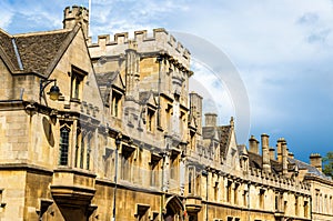 Walls of All Souls College in Oxford