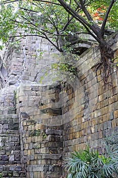 Walls of the ancient city of chongqing photo