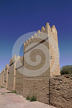 Walls of Babylon in Iraq