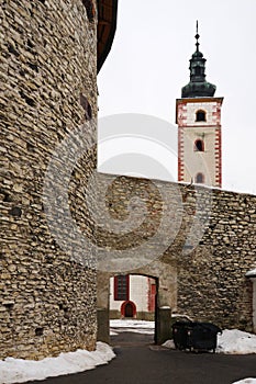 Walls in Banska Bystrica