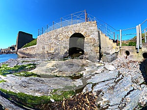 Walls and bastions of Charles Fort. Kinsale. Ireland.