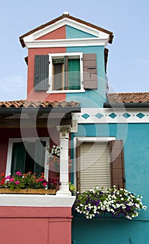 Walls of Burano, Venice