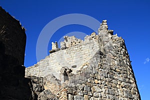 Walls of castle Castel Romano