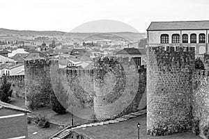 Walls of the city of Plasencia (spain