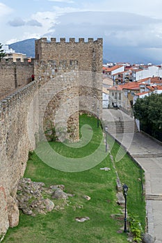 Walls of the city of Plasencia (spain