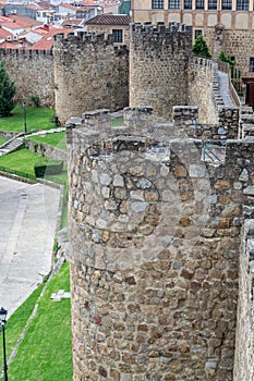 Walls of the city of Plasencia (spain