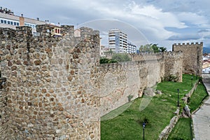 Walls of the city of Plasencia (spain