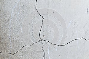 Walls crack background