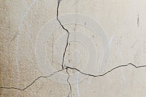 Walls crack texture detail background