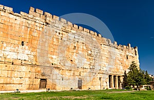 Walls of Heliopolis at Baalbek, Lebanon photo