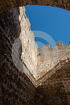 Walls of the historic village