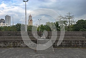 The walls of Intramuros in Manila