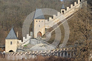 Walls of Karlstejn