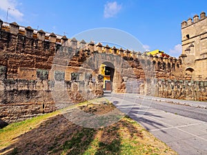 Walls of Macarana in Seville, Spain