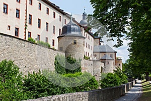 Walls of Marienberg castle
