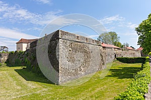 Walls and medieval Uzhhorod Castle