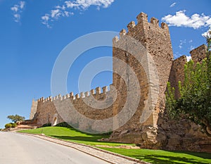 Walls of Montblanc medieval city