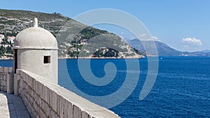 Walls of Old Town Dubrovnik, Croatia