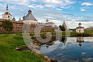 Walls of the Solovetsky Kremlin