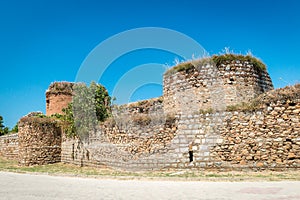 Walls of Yenisehir gate of Nicea Ancient City, Iznik photo