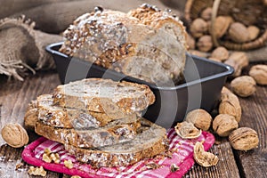 Walnut Bread (fresh baked)