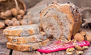 Walnut Bread (fresh baked)