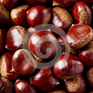 walnut food background, AI generated