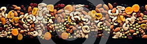 Walnut healthy nut assorted ingredient cashew mixed dried snack almonds vegan hazelnut