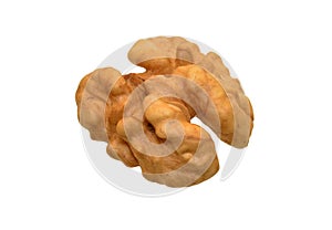 walnut isolated on white background