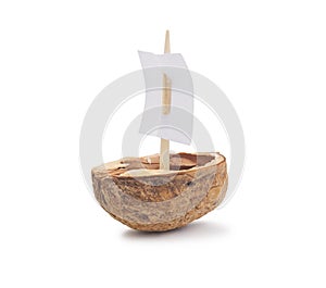 Walnut Shell Boat