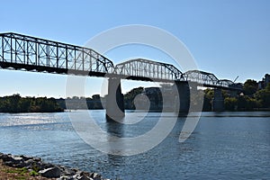 Walnut Street Bridge in Chattanooga, Tennessee