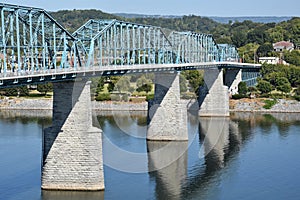 Walnut Street Bridge in Chattanooga, Tennessee