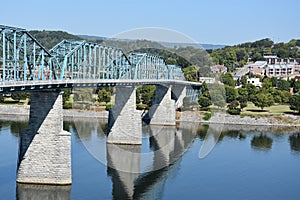 Walnut Street Bridge in Chattanooga, Tennessee