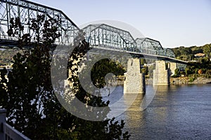 Walnut Street Pedestrian Bridge in Chattanooga Tennessee