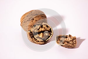 Walnut is a type of fruit composed of a hard, woody shell and a seed, generally edible. In Italian the term can be ambiguous
