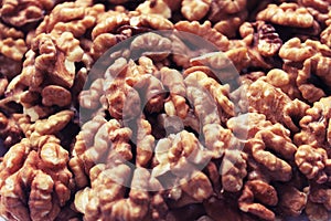 Walnuts - the guarantee of health and longevity.