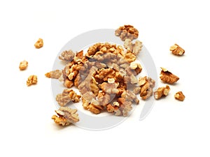 Walnuts isolated