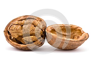 Walnuts on isolated