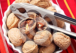 Walnuts and nutcrackers