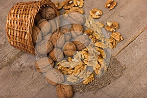 Walnuts Pile