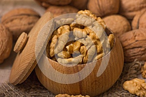 Walnuts Pile