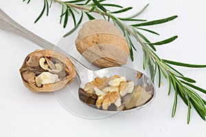 Walnuts with rosemary
