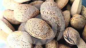 walnuts shells and almonds