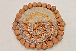 Walnuts are a tree nut belonging to the walnut family