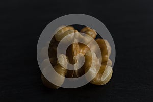 Walnuts - Walnuts in black background