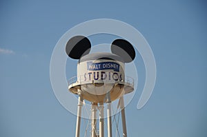 Walt Disney Studios - landmark with blue sky background in Disneyland Paris